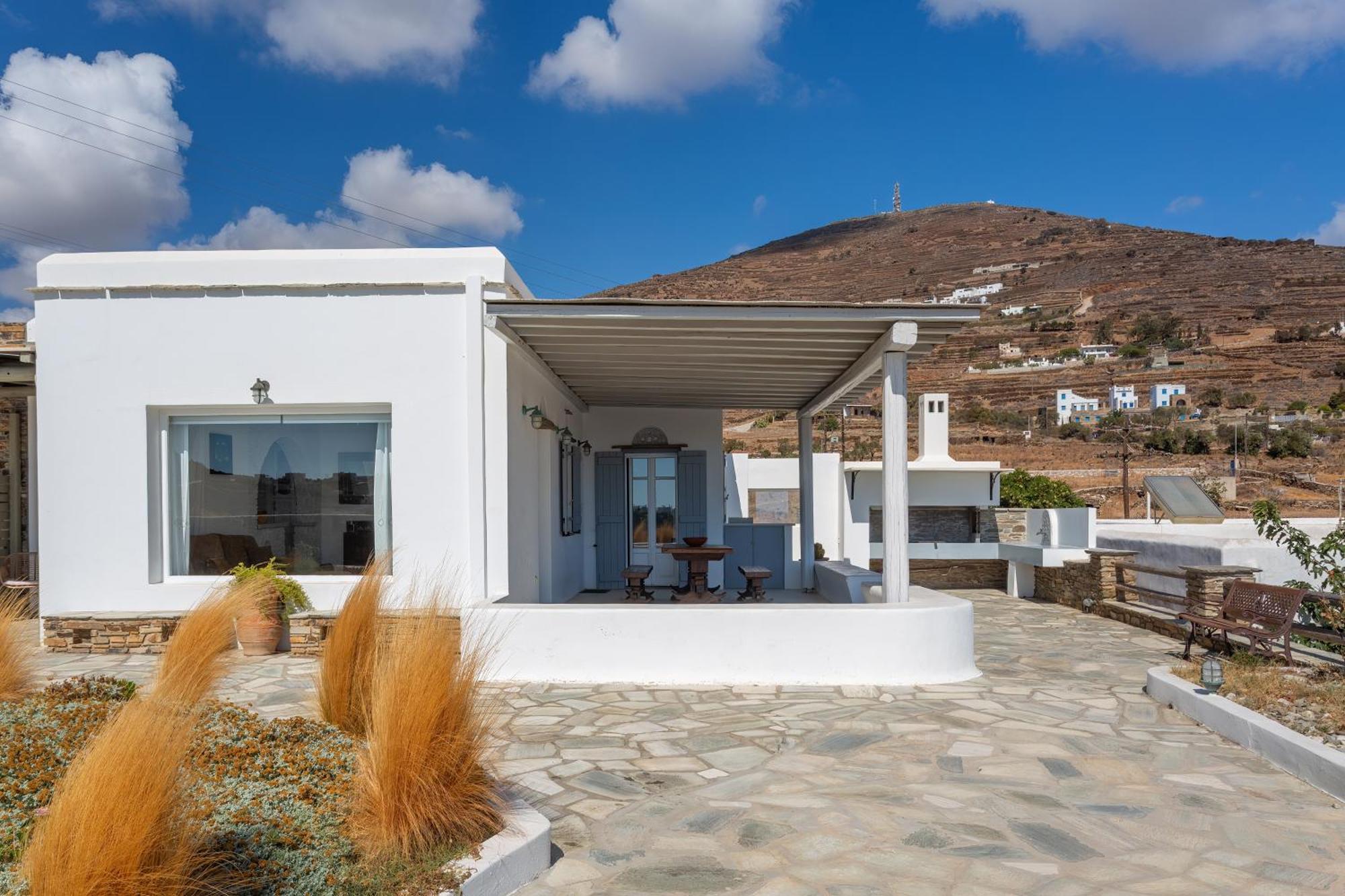 Andrea'S Tinos House Villa Агиос Состис Екстериор снимка