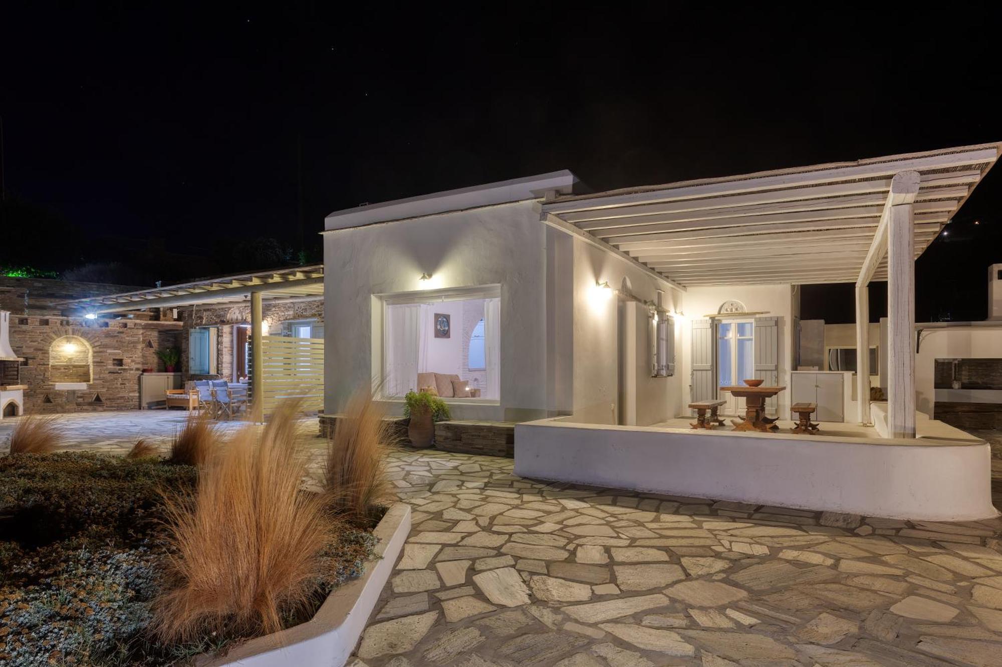 Andrea'S Tinos House Villa Агиос Состис Екстериор снимка