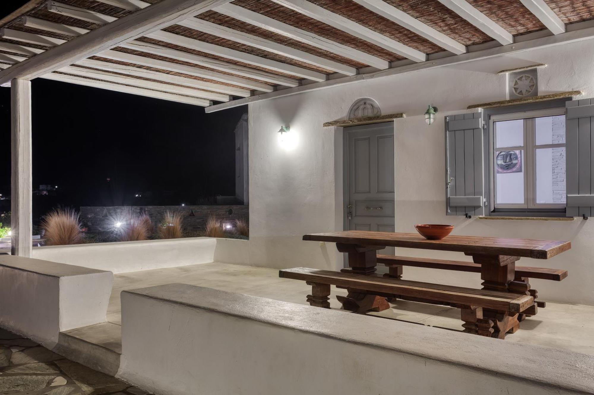Andrea'S Tinos House Villa Агиос Состис Екстериор снимка