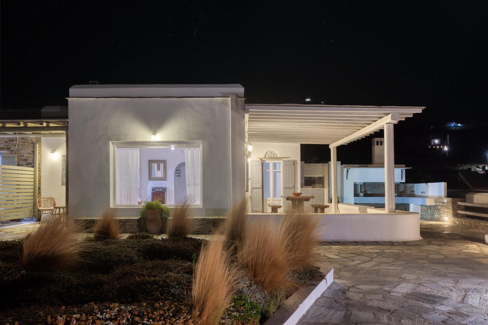 Andrea'S Tinos House Villa Агиос Состис Екстериор снимка