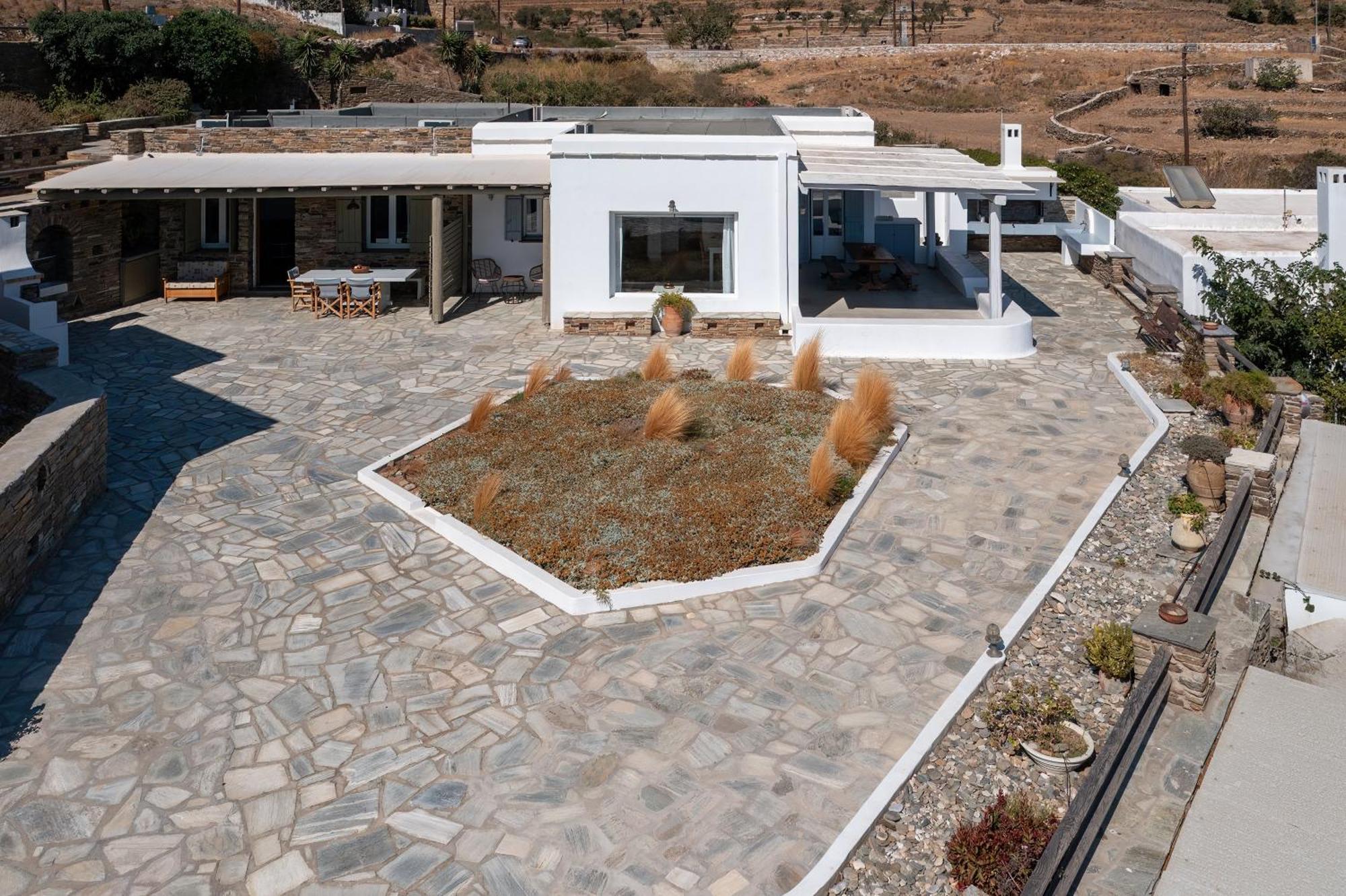 Andrea'S Tinos House Villa Агиос Состис Екстериор снимка