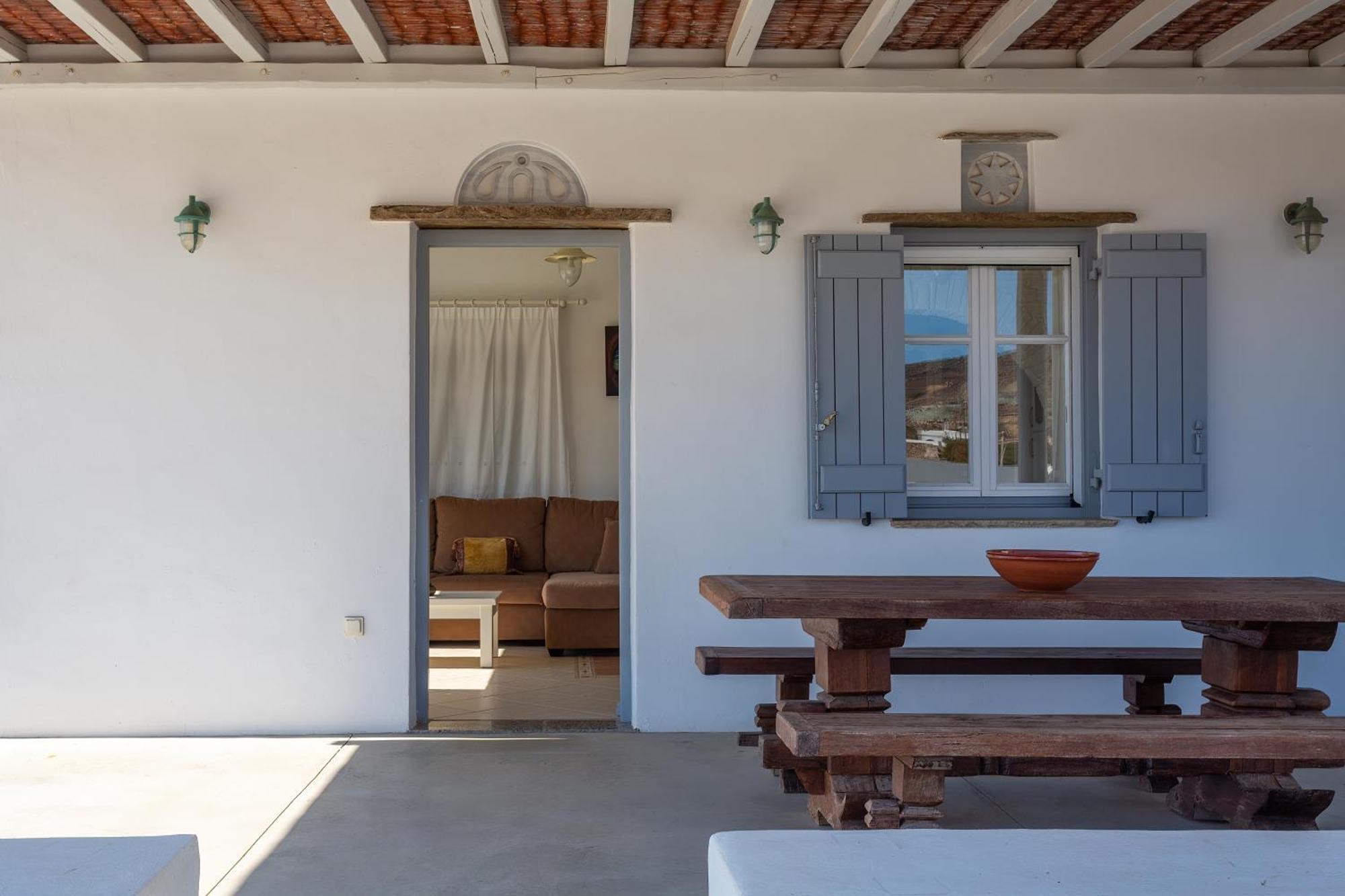 Andrea'S Tinos House Villa Агиос Состис Екстериор снимка
