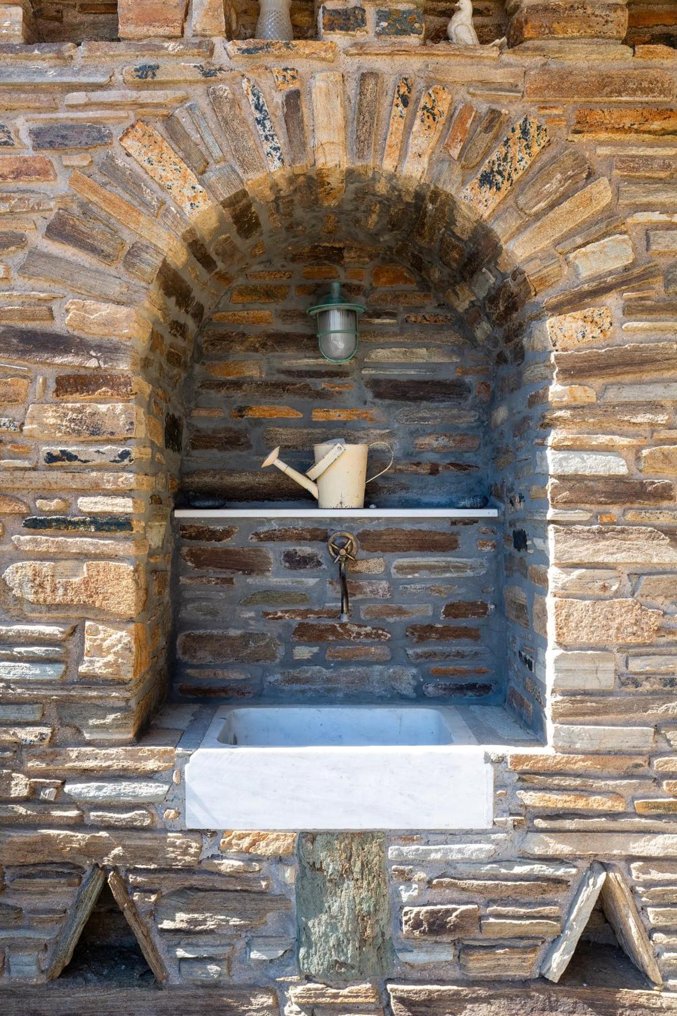 Andrea'S Tinos House Villa Агиос Состис Екстериор снимка